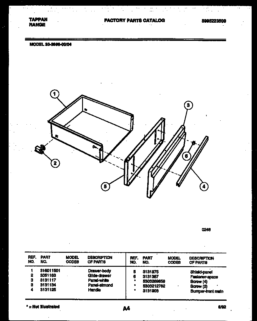 DRAWER PARTS