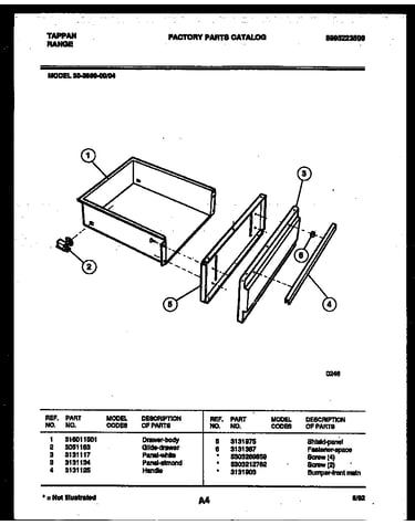 Drawer parts