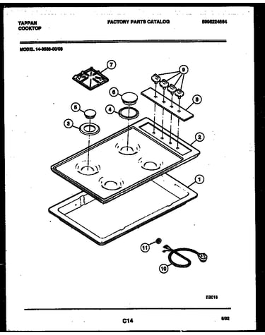 Cooktop parts