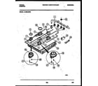 Tappan 14-3088-66-03 burner, manifold and gas control diagram