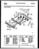 Burner, manifold and gas control