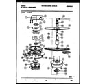 Tappan 61-1092-10-00 motor pump parts diagram