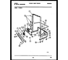 Tappan 61-1092-10-00 power dry and motor parts diagram