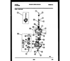 Tappan 46-2351-23-01 transmission parts diagram