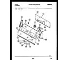 Tappan 46-2351-23-01 console and control parts diagram