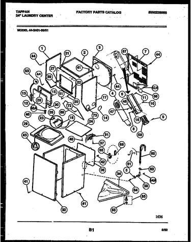 Cabinet parts and heater