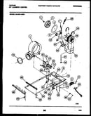 Dryer motor, blower and belt