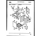 Tappan 46-2151-00-01 cabinet parts diagram