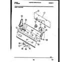 Tappan 46-2451-00-01 console and control parts diagram