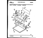 Tappan 49-2451-00-01 console and control parts diagram