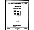 Tappan 13-3028-00-02 cover diagram