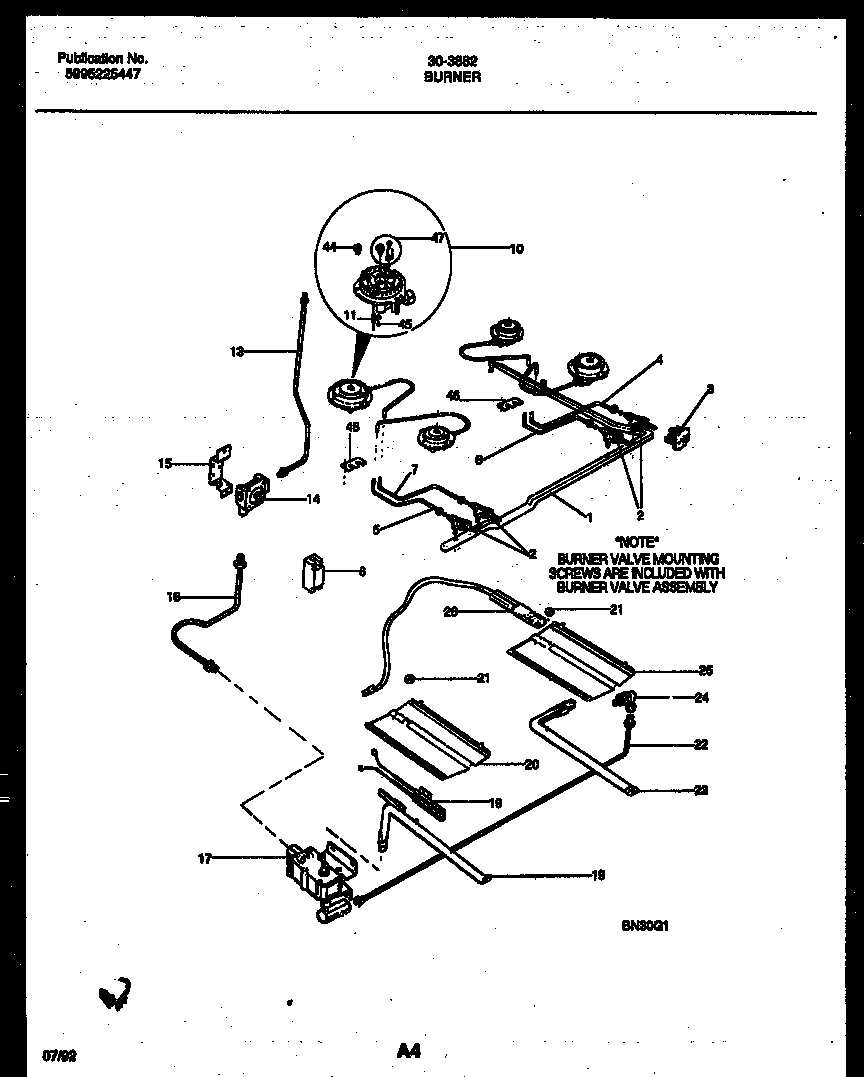 Burner parts