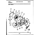 Tappan 49-2351-00-01 door parts diagram