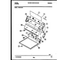 Tappan 47-2351-00-01 console and control parts diagram