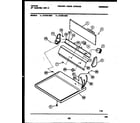 Tappan 47-2251-23-01 console and control parts diagram