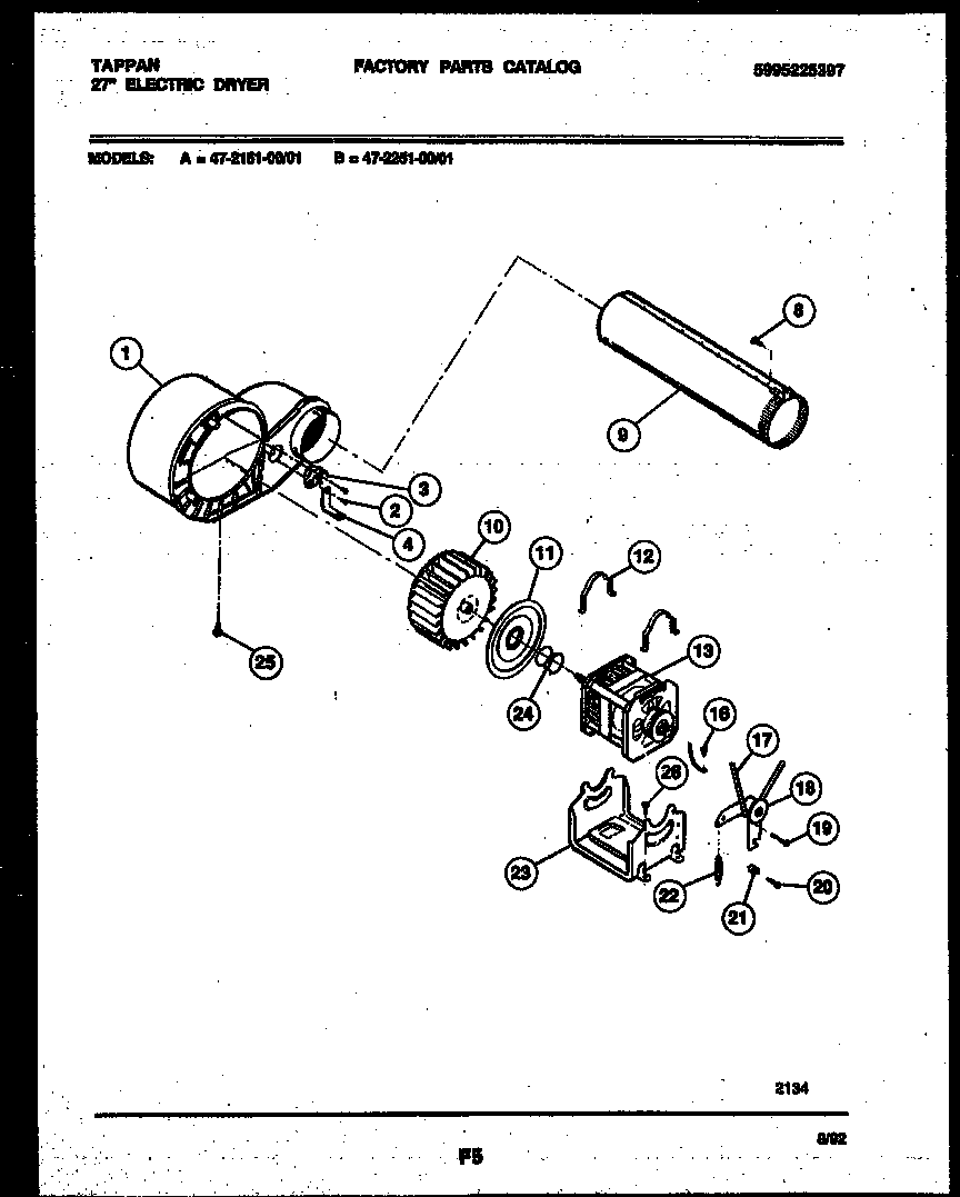 Blower and drive parts