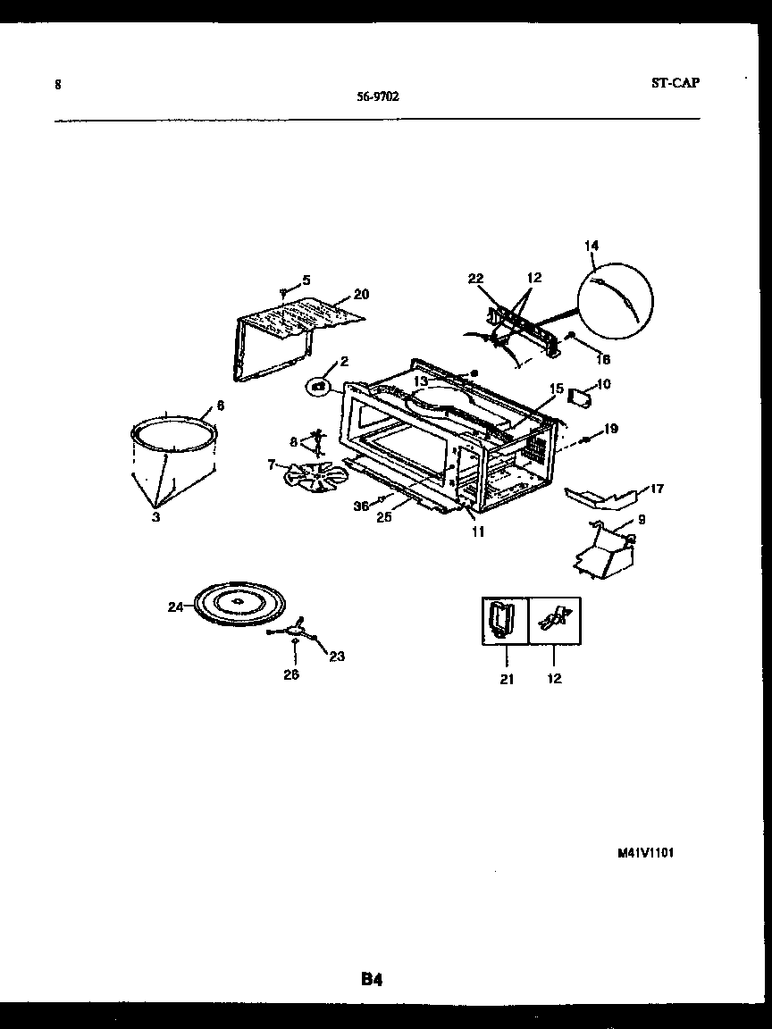 Wrapper and body parts