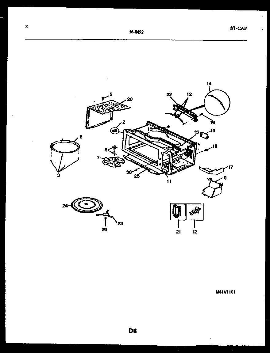 Wrapper and body parts