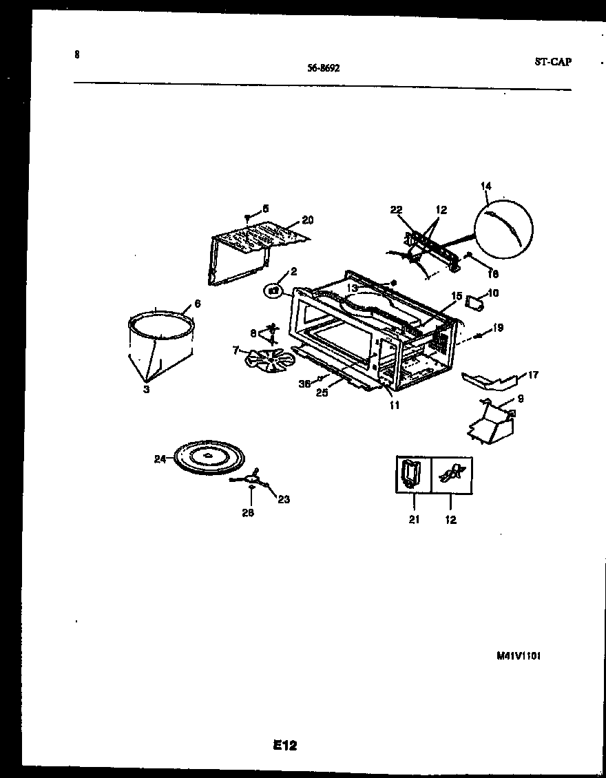 Wrapper and body parts