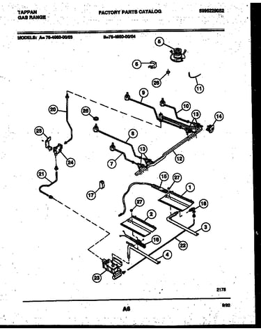 Burner, manifold and gas control