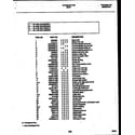 Tappan 30-4182-23-01 cooktop and drawer parts diagram