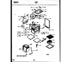 Tappan 30-4932-00-01 cooktop and drawer parts diagram