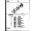 Tappan 30-4989-00-04 drawer parts diagram
