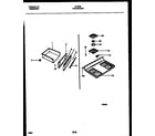 Tappan 30-3982-23-02 cooktop and drawer parts diagram