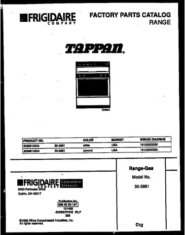 Cover page