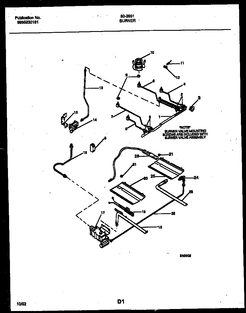 BURNER PARTS