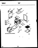 Cooktop and broiler drawer parts