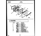 Tappan 30-2272-23-01 burner parts diagram