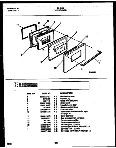 Burner parts