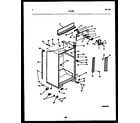 Tappan 95-1997-00-04 cabinet parts diagram