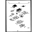 Tappan 95-1997-00-04 shelves and supports diagram