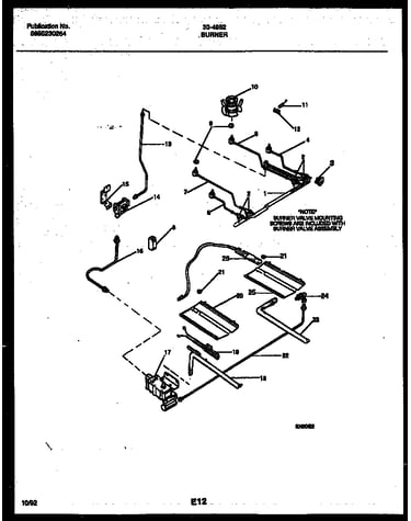 Burner parts