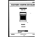 Tappan 30-4980-00-05 cover page diagram