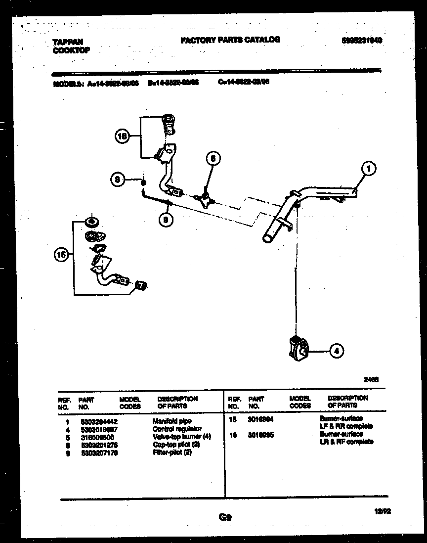 BURNER PARTS