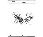 Tappan 30-2241-00-04 cooktop and broiler drawer parts diagram