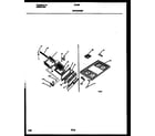 Tappan 30-2551-23-04 cooktop and broiler drawer parts diagram