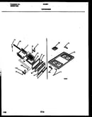 Cooktop and broiler drawer parts