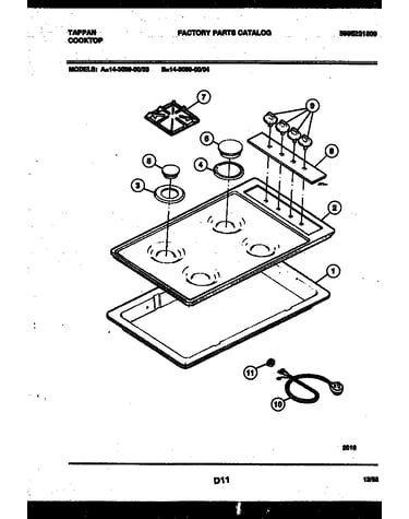 Cooktop parts