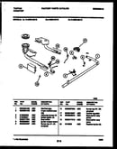 Burner, manifold and gas control