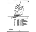 Tappan 56-9832-10-03 door parts diagram