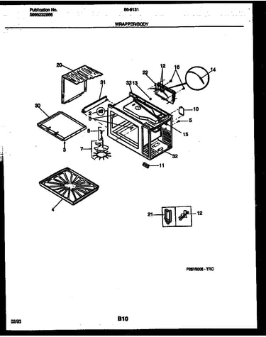 Wrapper and body parts