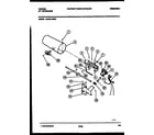Tappan 49-2751-00-02 burner, igniter and valve diagram