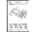 Tappan 72-3981-23-04 drawer parts diagram