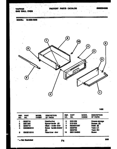 Drawer parts