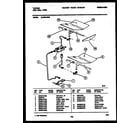 Tappan 12-4980-00-05 burner and gas control diagram
