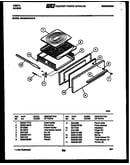 Broiler drawer parts